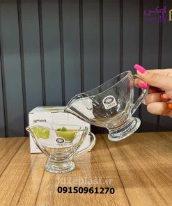 سس خوری شیشه ای دسته دار۲۳۵۶