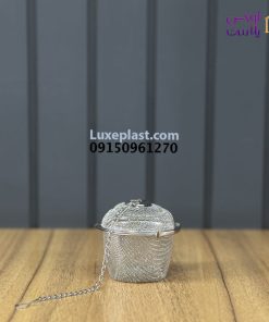 صافی توپی تمام استیل زنجیردار در 2 سایز کد 5223