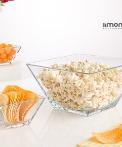 کاسه شیشه ای پذیرایی لیمون 2092