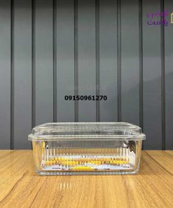 جاکره ای شیاردار شیشه ای لیمون 2259