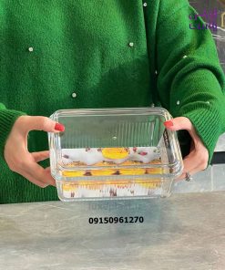 بیسکویت خوری شیاردار درب اکرولیک لیمون 2260