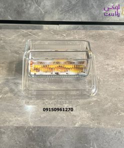 بیسکویت خوری شیاردار درب اکرولیک لیمون