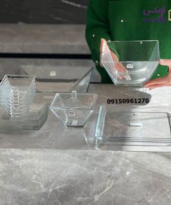 سرویس پذیرایی 17 پارچه شیشه ای لیمون