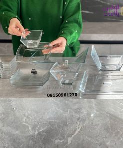 سرویس پذیرایی 17 پارچه شیشه ای لیمون
