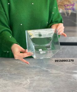 کاسه شیشه ای پذیرایی لیمون 2092