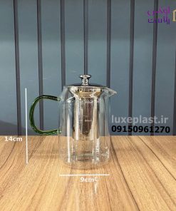 قوری پیرکس فیلتردار 900 میل کد 2559 - تصویر 4