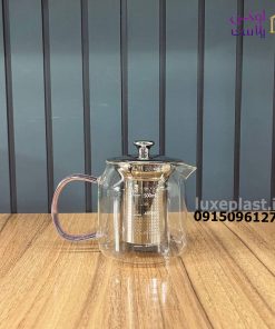 قوری پیرکس 500 میل درب استیل بارک 2535 - تصویر 4