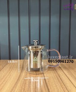 قوری پیرکس 500 میل درب استیل بارک 2535 - تصویر 3