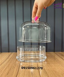 شکلات خوری بیضی بزرگ اکرولیک 9664