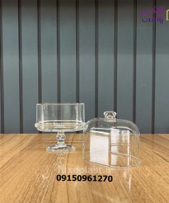 شکلات خوری اکرولیک بیضی مدل پایه دار 3955
