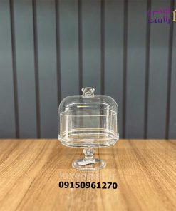 شکلات خوری اکرولیک بیضی مدل پایه دار 3955