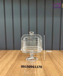 شکلات خوری اکرولیک بیضی مدل پایه دار 3955