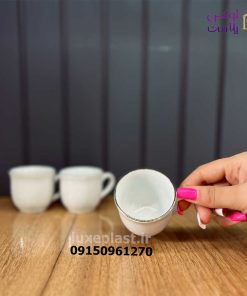 Alternative view of قهوه خوری لب طلا چینی دونه ای 1828