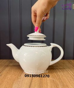 قوری چینی تقدیس مدل طرحدار 6229 - تصویر 4