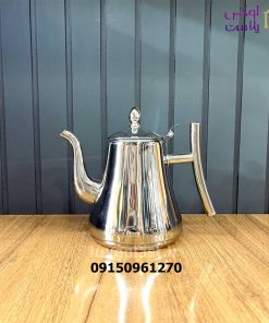 قوری استیل عربی فیلتردار در 3 سایز