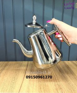 قوری استیل عربی فیلتردار در 3 سایز