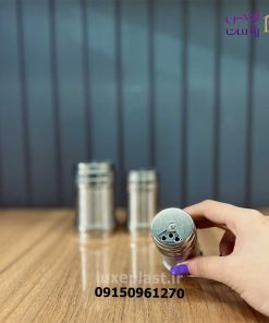 نمکپاش و ادویه پاش استیل در 3 سایز