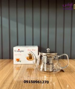 قوری پیرکس 800 میل یونیک مدل درب استیل 7908
