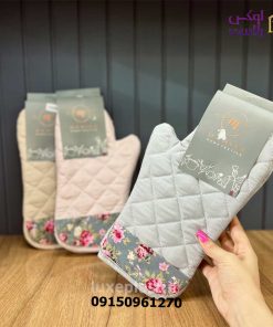 دستکش فر پارچه ای مامیسا بسته 2 عددی 9862