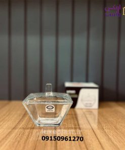 قندان مربع شیشه ای لیمون کد 2335