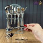 سرویس قاشق و چنگال استیل 52 پارچه یونیک کد 5711