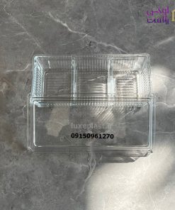 اردورخوری-شیشه-ای-سه-خانه-درب-اکرولیک-لیمون-