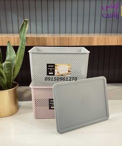 باکس نظم دهنده دربدار بزرگ طرح بافت (2158) - تصویر 4