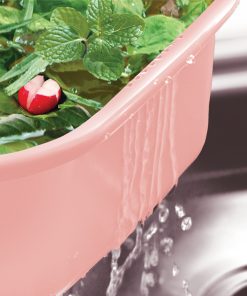 سرویس 8 پارچه آبکش و لگن نسیم لیمون 0263