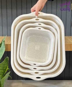 سرویس 8 پارچه آبکش و لگن نسیم لیمون 0263