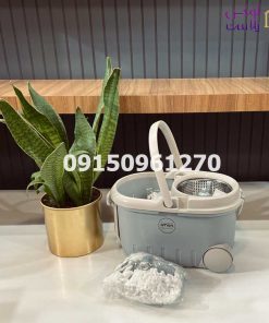 سطل و تی چرخشی بدون پدال لیمون-2