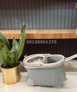 سطل و تی چرخشی بدون پدال لیمون-8