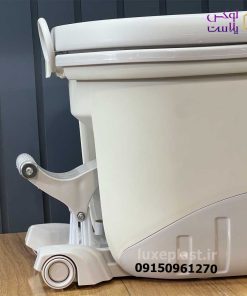 سطل و زمین شوی چرخشی پدال دار وانیلی 2022-15
