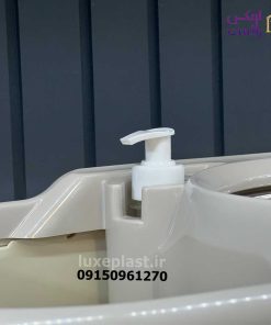 سطل و زمین شوی چرخشی پدال دار وانیلی 2022-15
