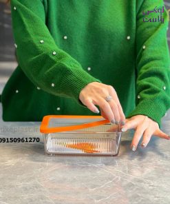 ظرف-شیشه-ای-شیادار-مستطیلی-درب-رنگی-در-3-سایز