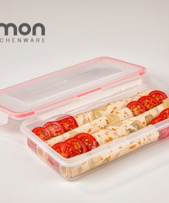 ظرف فریزری مستطیل 480 میلی لیتر لیمون 1848-4