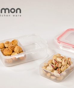 ظرف فریزری مستطیل دو خانه لیمون 772-6