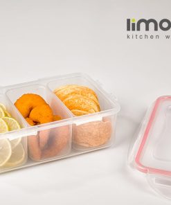 ظرف فریزری مستطیل سه خانه لیمون 774 - تصویر 8