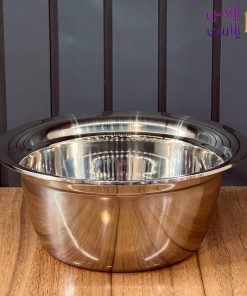 لگن استیل وارداتی سایز 24