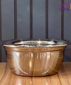 لگن استیل وارداتی سایز 24