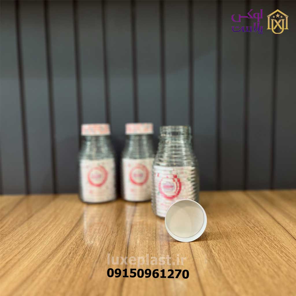 بطری شیشه ای نیلوفر