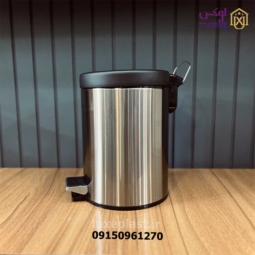 سطل زباله استیل پدال دار یونیک