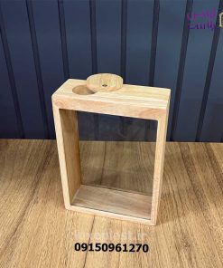بانکه حبوبات چوب و شیشه 9149