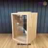 سطل برنج چوب شیشه