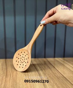 کفگیر دسته کوتاه چوبی2905