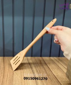 کفگیر شیاردار چوبی 2905