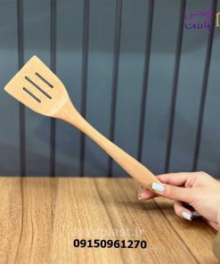 کفگیر شیاردار چوبی 2905