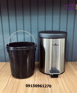 سطل زباله استیل پدال دار یونیک