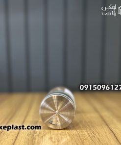 جا ادویه شیشه ای درب استیل 140 سی سی لیمون 2383