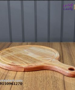 تخته گوشت چوبی راکتی گرد بزرگ نایس وود مدل 508