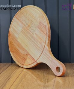 تخته گوشت چوبی راکتی گرد بزرگ نایس وود مدل 508